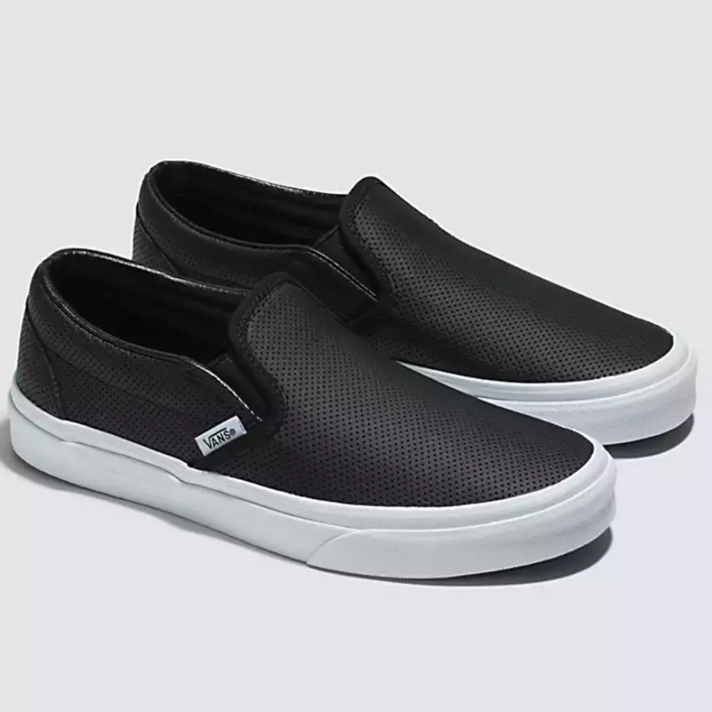 Vans Perforated Leather Slip-On Shoe